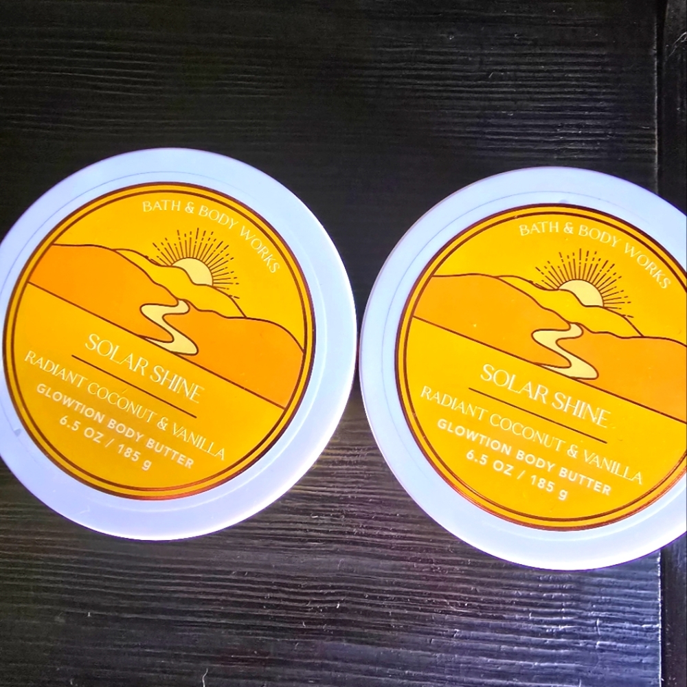 Bath & Body Works Solar Shine Body Butter - Coconut And Vanilla Shimmer